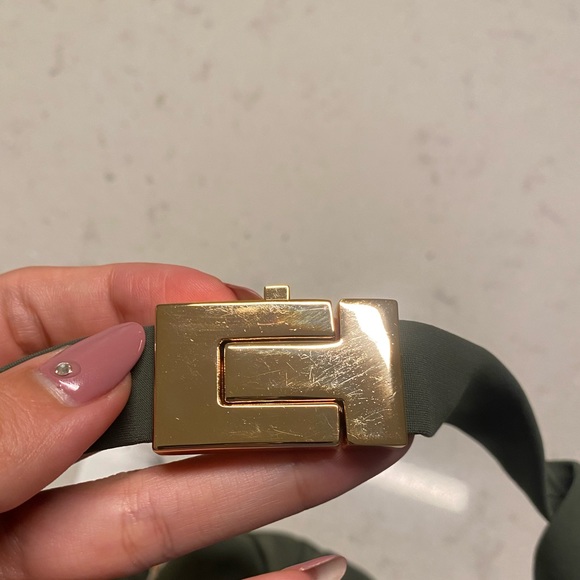 TORY BURCH T BELT HIGH WAISTED BOTTOM - Picture 6 of 9